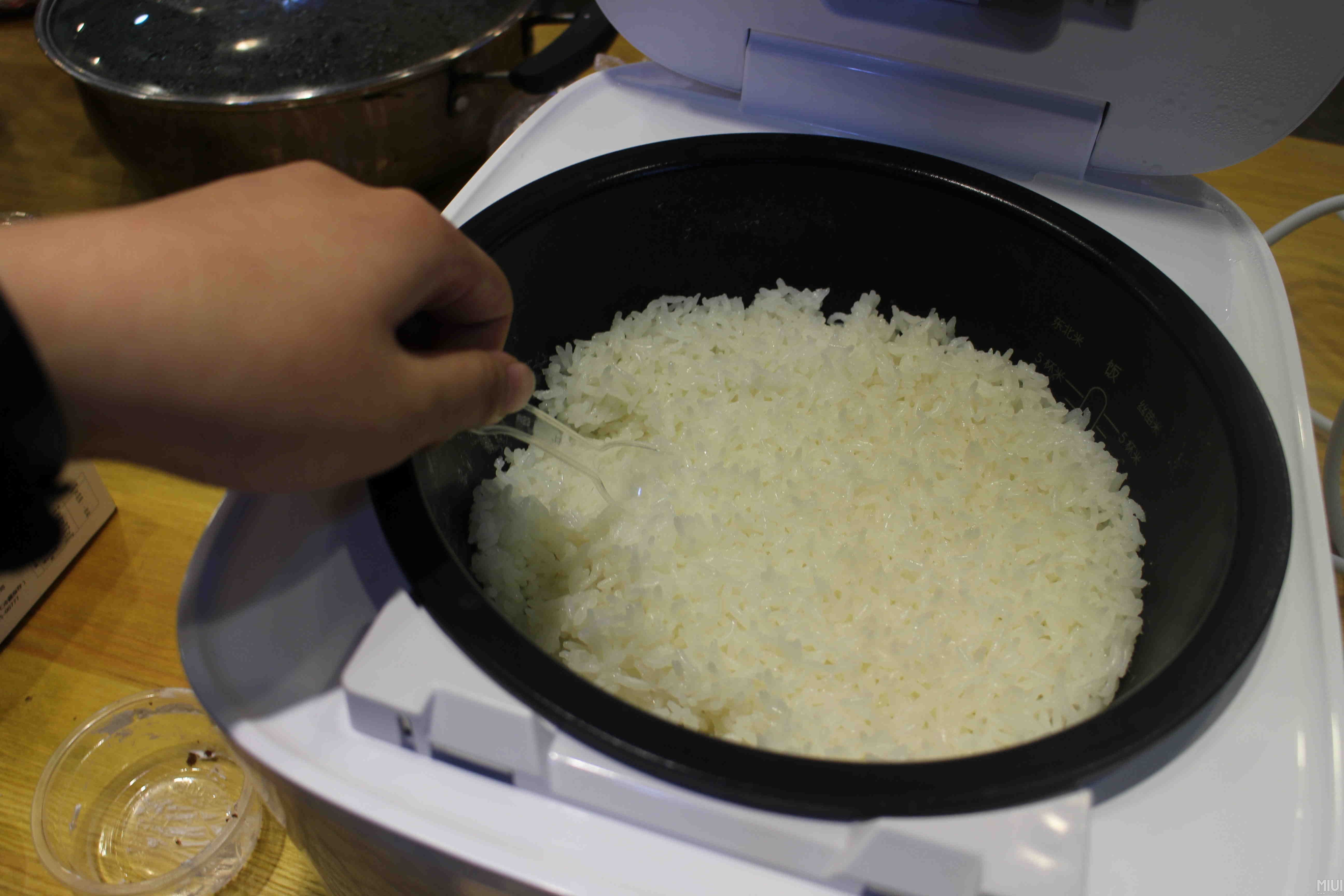 请问蒸米饭比例怎么放水_蒸米饭水和米的比例和时间_蒸米饭用水比例